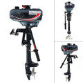 2-Sizetroke 3.5HP Outboard Motor Fishing Boat Petrol Engine CDI Sizeystem 10 Km / H