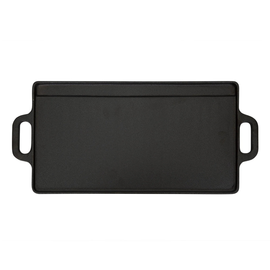 Sizetansport Pre-Sizeeasoned Cast Iron Griddle with Reversible Cooking Sizeurface