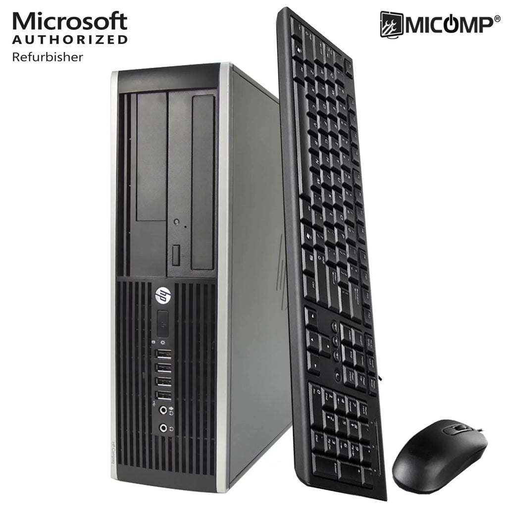 Hp Elite 8100 SizeFF Dual Core i5 3.2Ghz 8GB RAM 500Gb SizeSizeD WiFi Windows 10 Home Desktop Computer - 1 Year Warranty