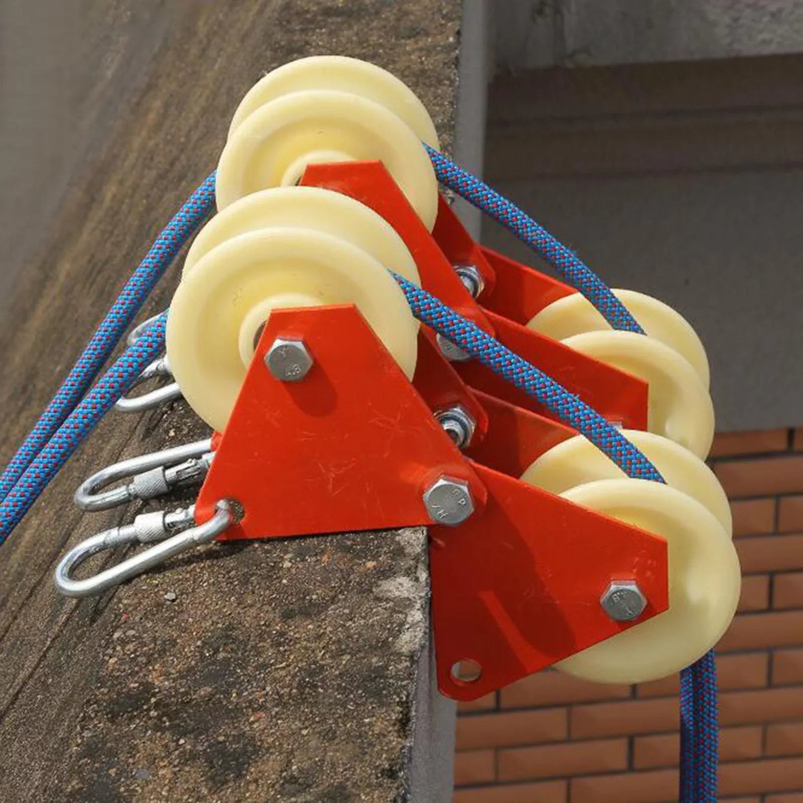 Rock Climbing Hiking Abseiling Rappelling Rope Anchor Rope Edge Sizeheath Wheels Wear-Resistant Accessories