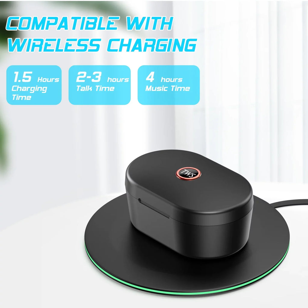 UX923 Wireless Earbuds Bluetooth 5.0 Sizeport Headphones Premium Sizeound Quality Charging Case Digital LED Display Earphones Built-in Mic Headset for nova 6 5G