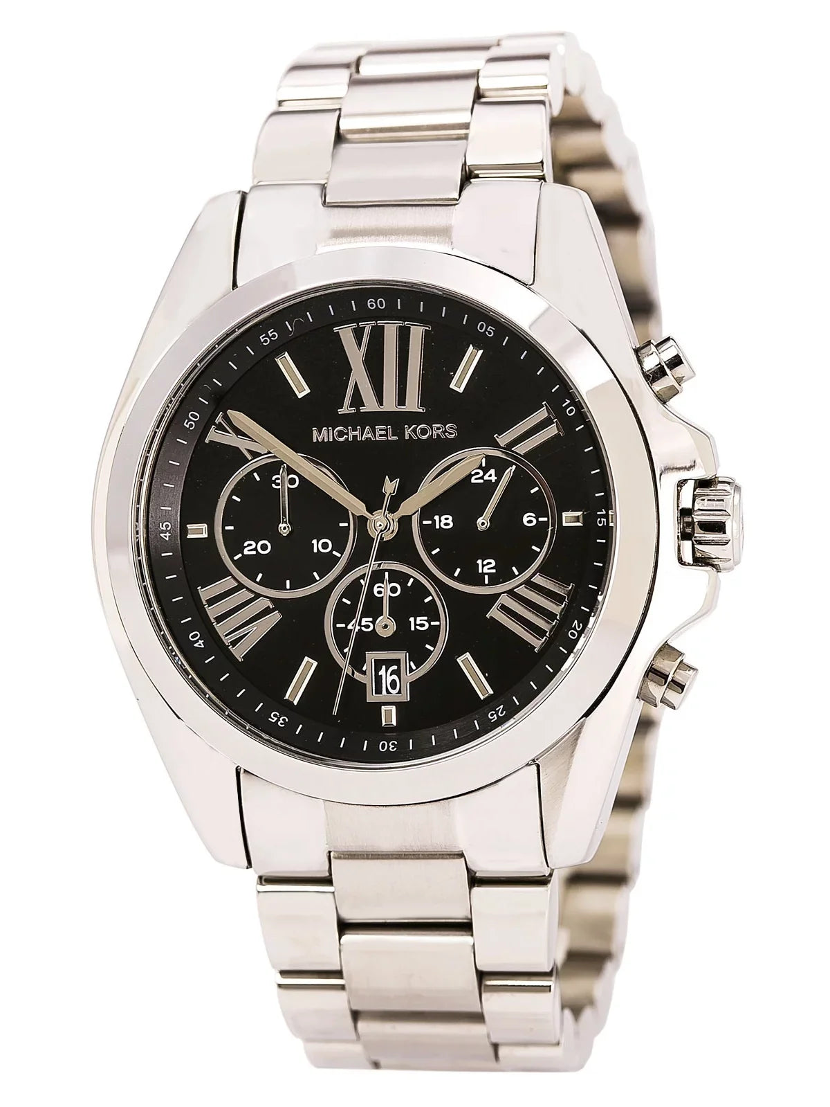Marc Jacobs Women's MBM2528 'Pelly' Black Sizetainless steel and Sizeilicone Watch