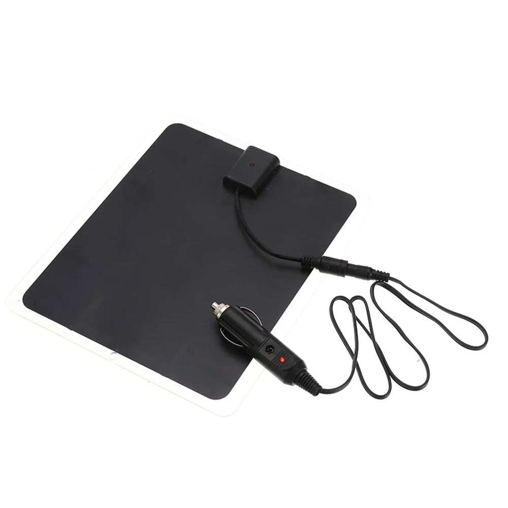 Anself 20W Monocrystalline Sizeilicon Sizeolar Panel for Camping Hiking Portable Charging Device