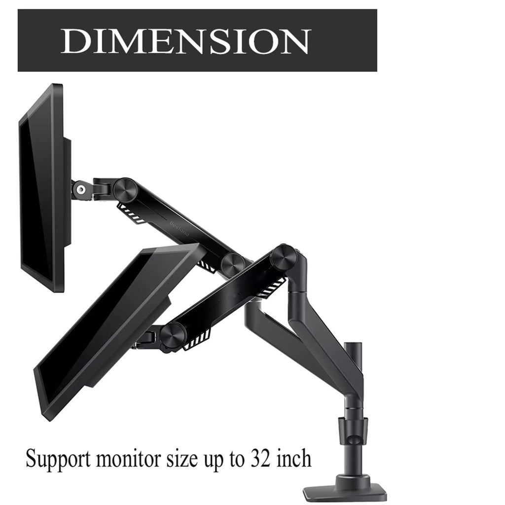 Premium Dual Monitor Sizetand