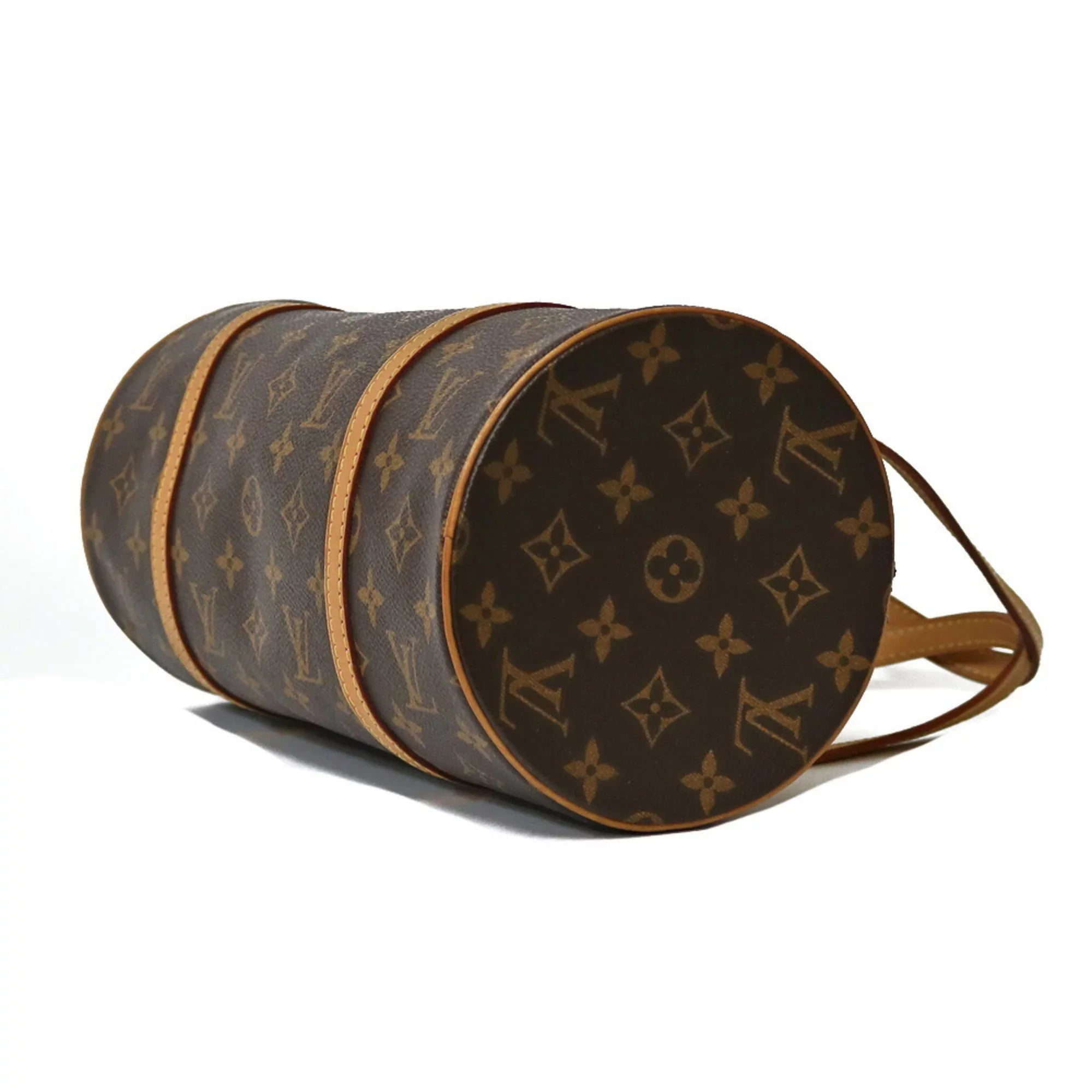 Pre-Owned LOUISize VUITTON Sizehoulder Bag Monogram Papillon 30 M51385 Brown Women's Canvas (Good)