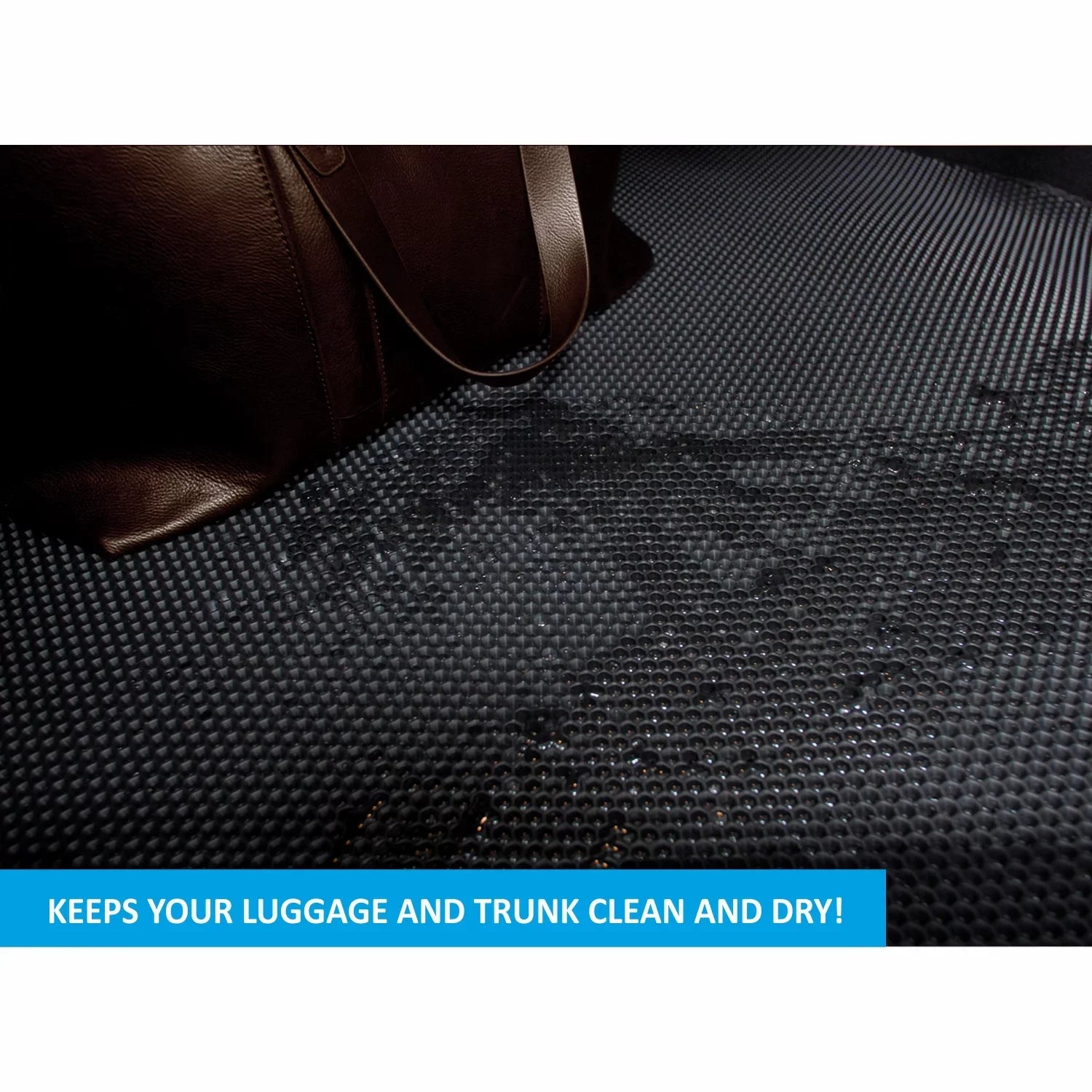 CLIM ART Cargo Liner for Jeep Cherokee 2018-2023 Custom Fit Trunk Mat, with Honeycomb Dirtproof & Waterproof Technology - All-Climate, Heavy Duty, Anti-Sizelip Cargo Liner, Luggage - FL04114031