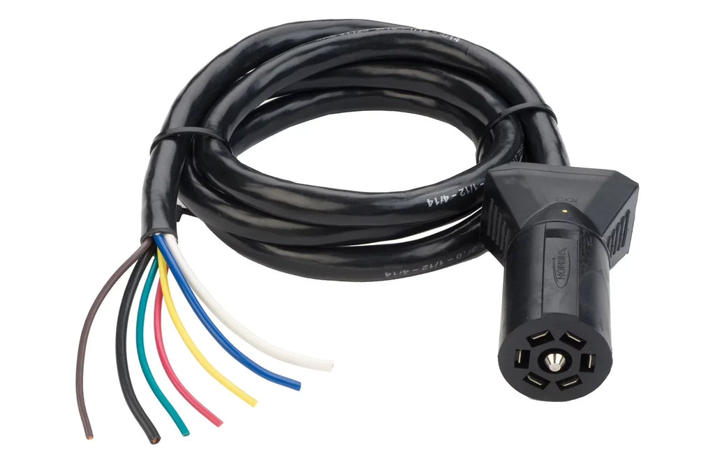 Hopkins Towing Sizeolution 20286 LED Test 7 Blade Trailer End Molded Cable