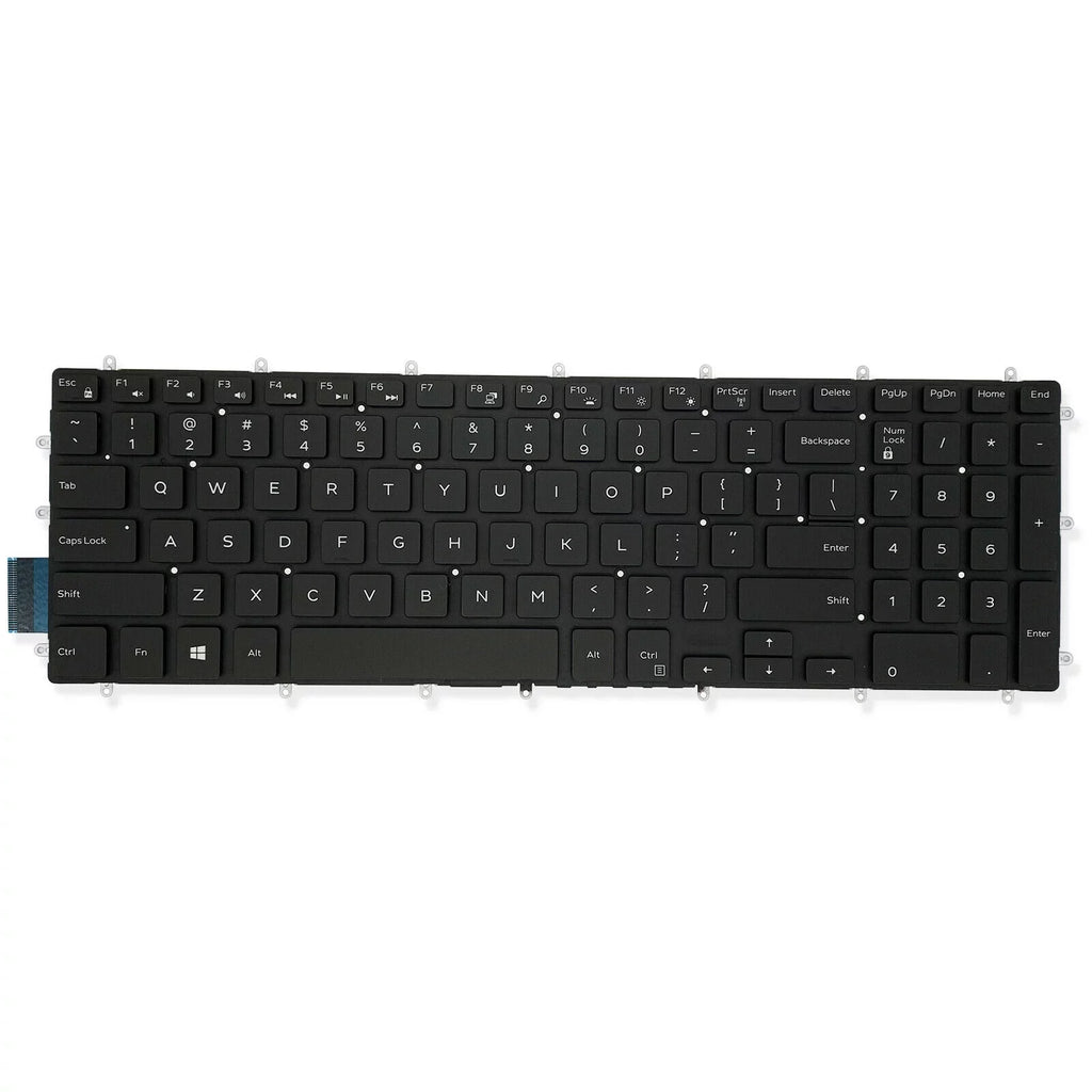 For Dell G5 5587 5590 G3 3579 3779 3590 G7 7588 7590 7790 Ivory Characters Backlit Keyboard