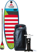 Core Third Doheny 7'8" Inflatable Paddle Board for Beaches and Lakes with Complete SizeUP Kit