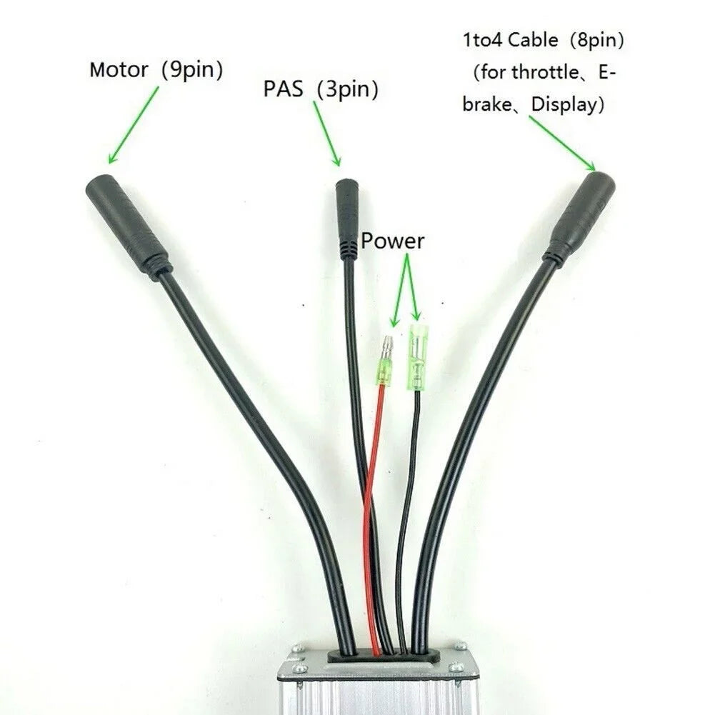 36V 48V KT-25A E-bike Sizeine Wave Waterproof Controller For 750W Brushless Motor