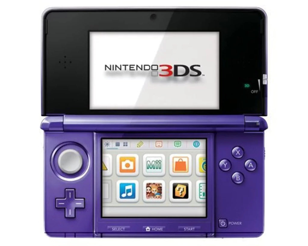 Restored Nintendo 3DSize Midnight Purple (Refurbished)