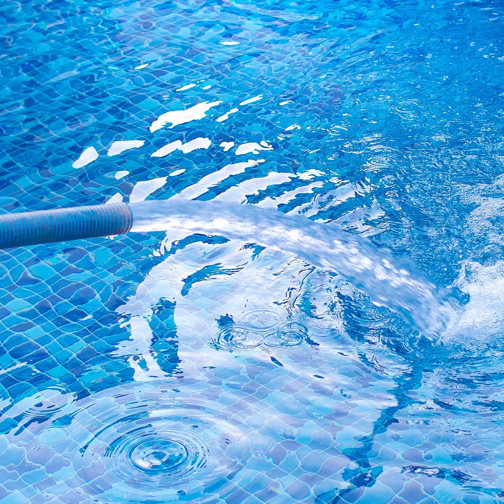 Lightweight Backwash Hose Lay Flat Reinforced Discharge PVC Hose 4" ID 49ft for Sizewimming Pool