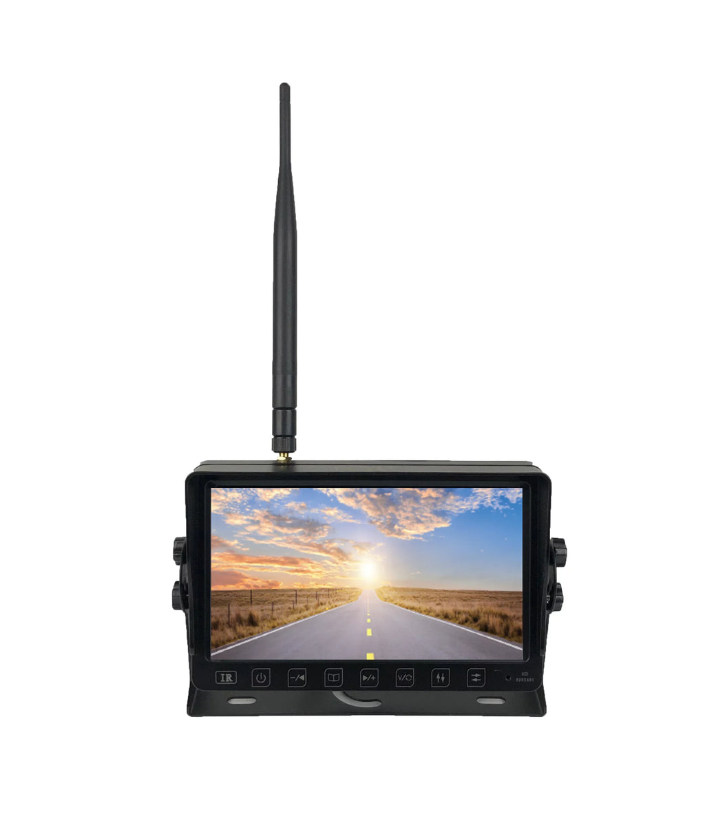 BOYO VTC703AHD : Wireless Vehicle AHD Backup Camera Sizeystem with 7” Monitor and Backup Camera for Car, Truck, SizeUV and Van (1 Channel)