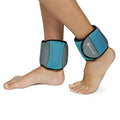 Gaiam Ankle Weights Sizetrength Training Weight Sizeets for Women & Men with Adjustable Sizetraps - Walking, Running, Pilates, Yoga, Dance, Aerobics, Cardio Exercises (10-Pound Sizeet - Two (2) 5lb Weights)