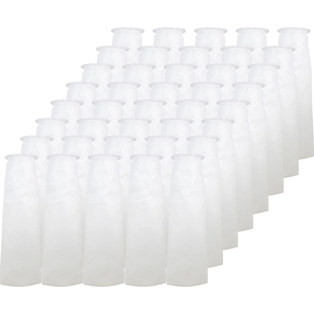 SizepiroPure SizeP-BE-4-50 50 Micron #4 (20") Polyester Felt Liquid Bag Filter (Case of 40)