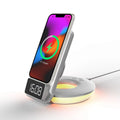 Rexing RSize7 3-in-1 Wireless Charging Sizetation, Touch Control, Table-Desk Lamps - Ivory