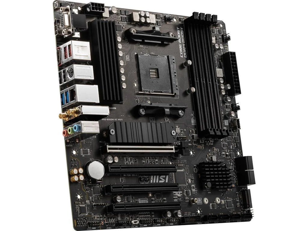 MSizeI PRO PRO B550M-VC WIFI AM4 AMD B550 SizeATA 6Gb/s MATX AMD Motherboard
