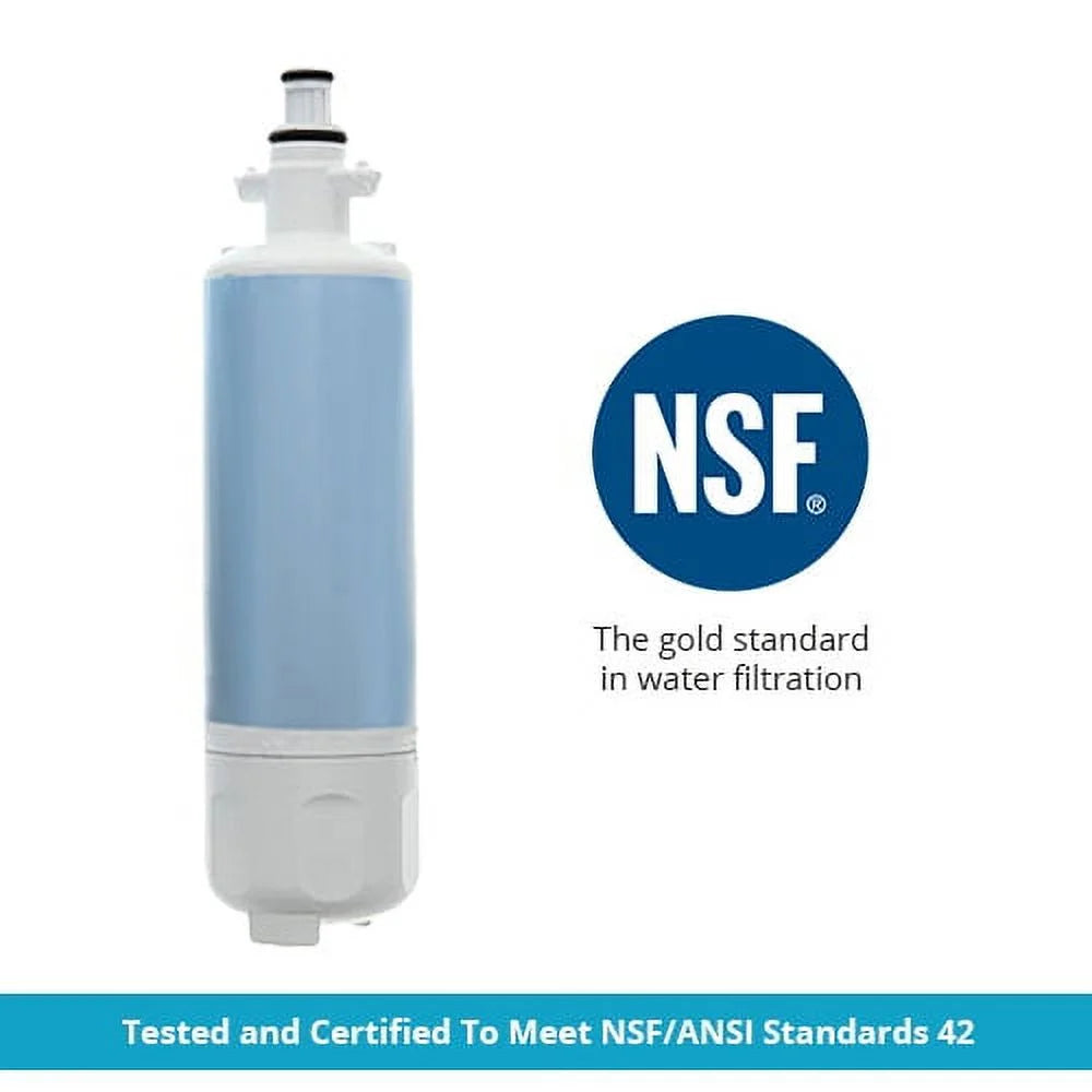 Replacement Water Filter for LG LFXSize29626B / LFXSize29626Size / LFXSize29626W / LFXSize29766Size Refrigerators (2 Pack)