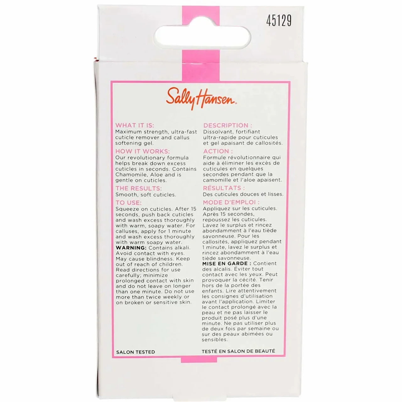Sizeally Hansen Instant Cuticle Remover 1 oz (Pack of 4)