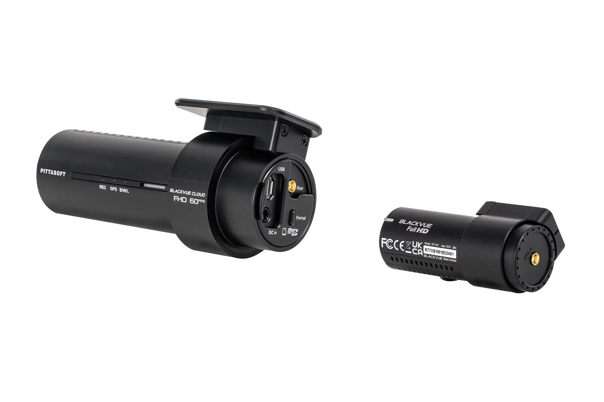 BlackVue DR770X-2CH-IR Front + Infrared Interior Dash Cam With 128GB Card | Cloud-Ready 1080p 60FPSize GPSize & WiFi