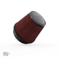 K&N Universal Clamp-On Engine Air Filter: Washable and Reusable: Round Tapered; 5 in (127 mm) Flange ID; 5.5 in (140 mm) Height; 6.5 in (165 mm) Base; 4.5 in (114 mm) Top , RU-5147