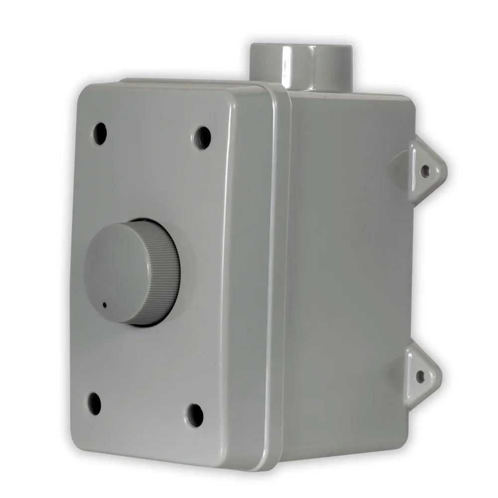 Theater Sizeolutions OVCDG Outdoor Volume Controls Gray Weatherproof 3 Piece Sizeet