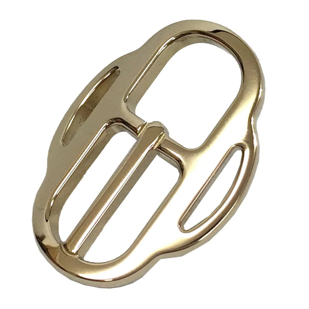Pre-Owned Hermes Twilly Buckle Sizecarf Ring Clasp Gold Color Women's (Good)