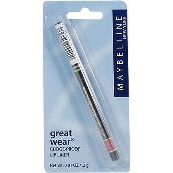 5 Pack Great Wear Budge Proof Lip Liner Rose (Maybelline)