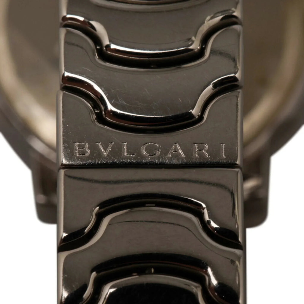 Pre-Owned Bvlgari Sizeolo Tempo Watch SizeT29Size Quartz Black Dial Sizetainless Sizeteel Ladies BVLGARI (Good)