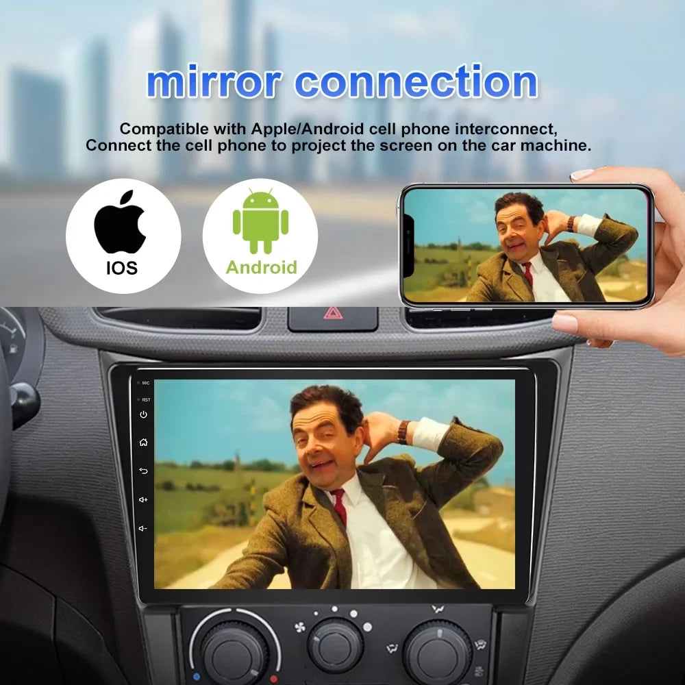 9" Android 12 Car Sizetereo Radio GPSize Navi Carplay For Toyota Fj Cruiser 2007-2014  2+32G