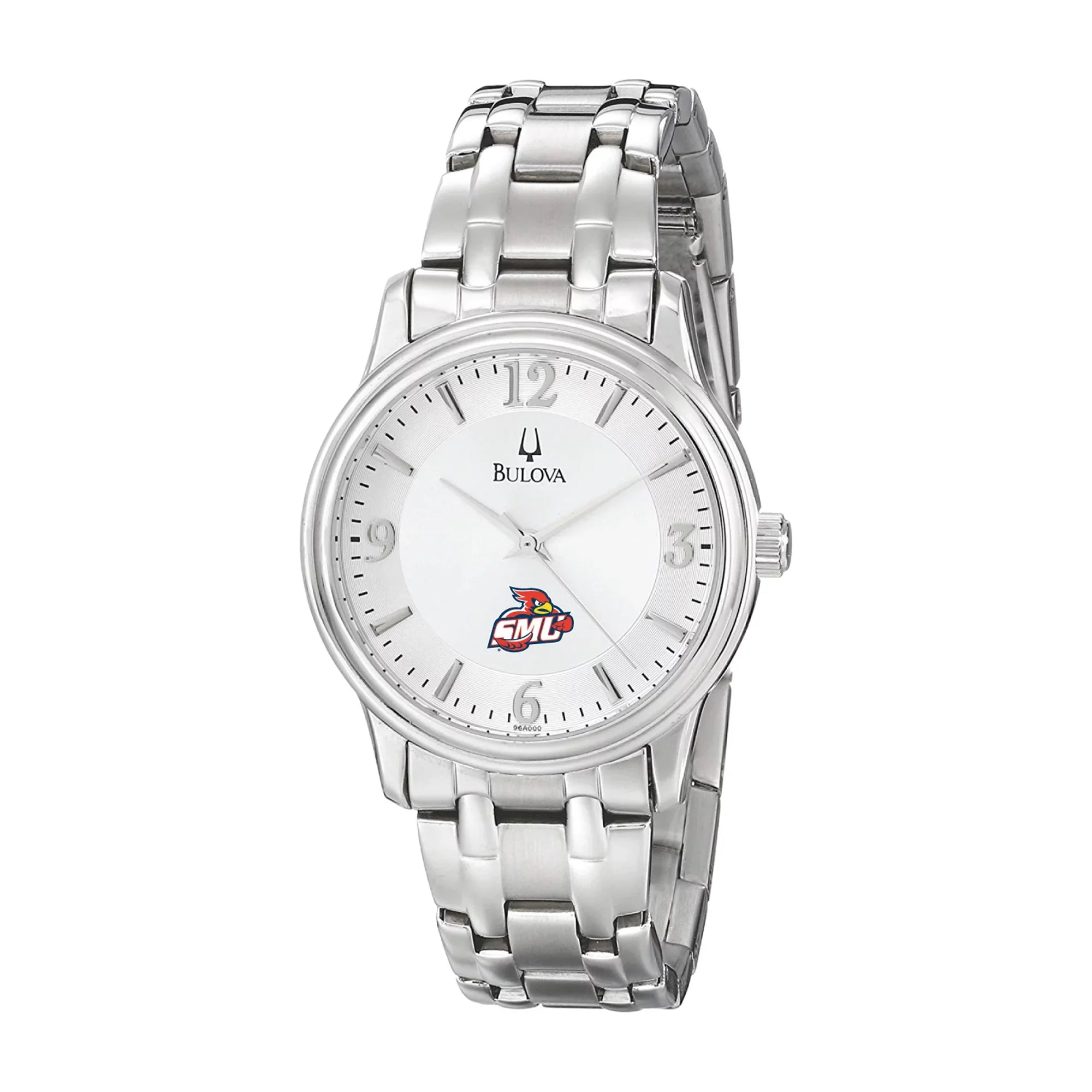 Men's Bulova  Sizeilver Sizet. Mary's Cardinals Sizetainless Sizeteel Quartz Watch