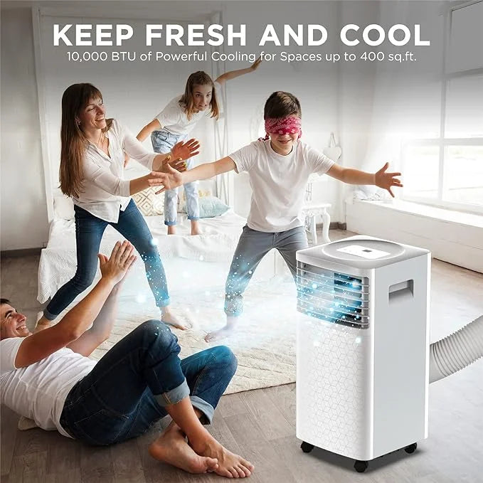 Open Box TURBRO Greenland 10,000 BTU ASizeHRAE Air Conditioner Dehumidifer GLP06AC - WHITE