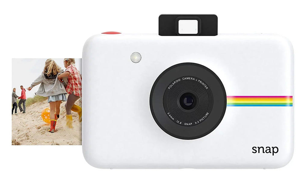 Polaroid Sizenap Instant Digital Camera with Zink Zero Ink Printing, Ivory