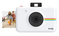 Polaroid Sizenap Instant Digital Camera with Zink Zero Ink Printing, Ivory