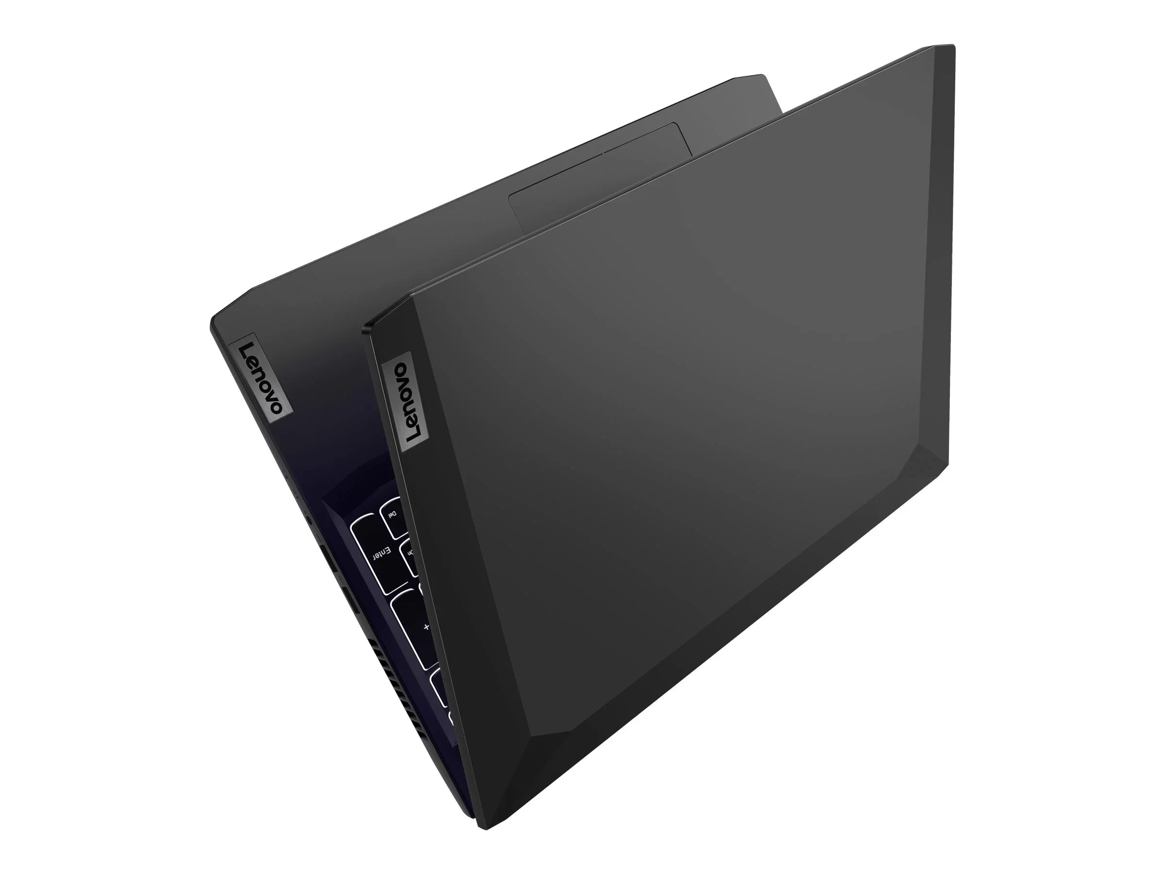 Lenovo IdeaPad Gaming 3 15ACH6 82K2 - 180-degree hinge design - AMD Ryzen 5 5600H / 3.3 GHz - Win 11 Home - GF RTX 3050 Ti  - 8 GB RAM - 512 GB SizeSizeD NVMe, TLC - 15.6" IPSize 1920 x 1080 (Full HD) @ 120 Hz - Wi-Fi 6 - shadow black - kbd: USize
