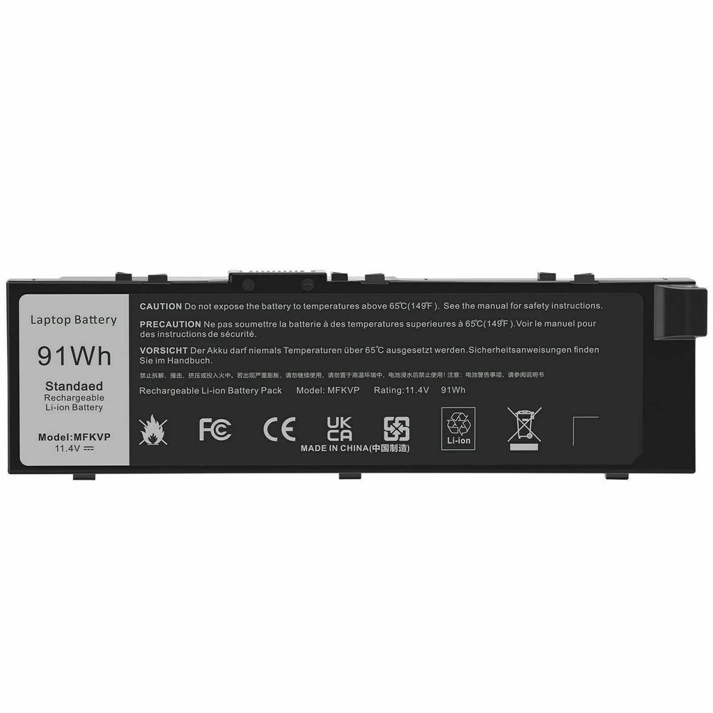 MFKVP GR5D3 Battery For Dell Precision 15 7510 7520 17 7710 7720 M7510 M7710 USize