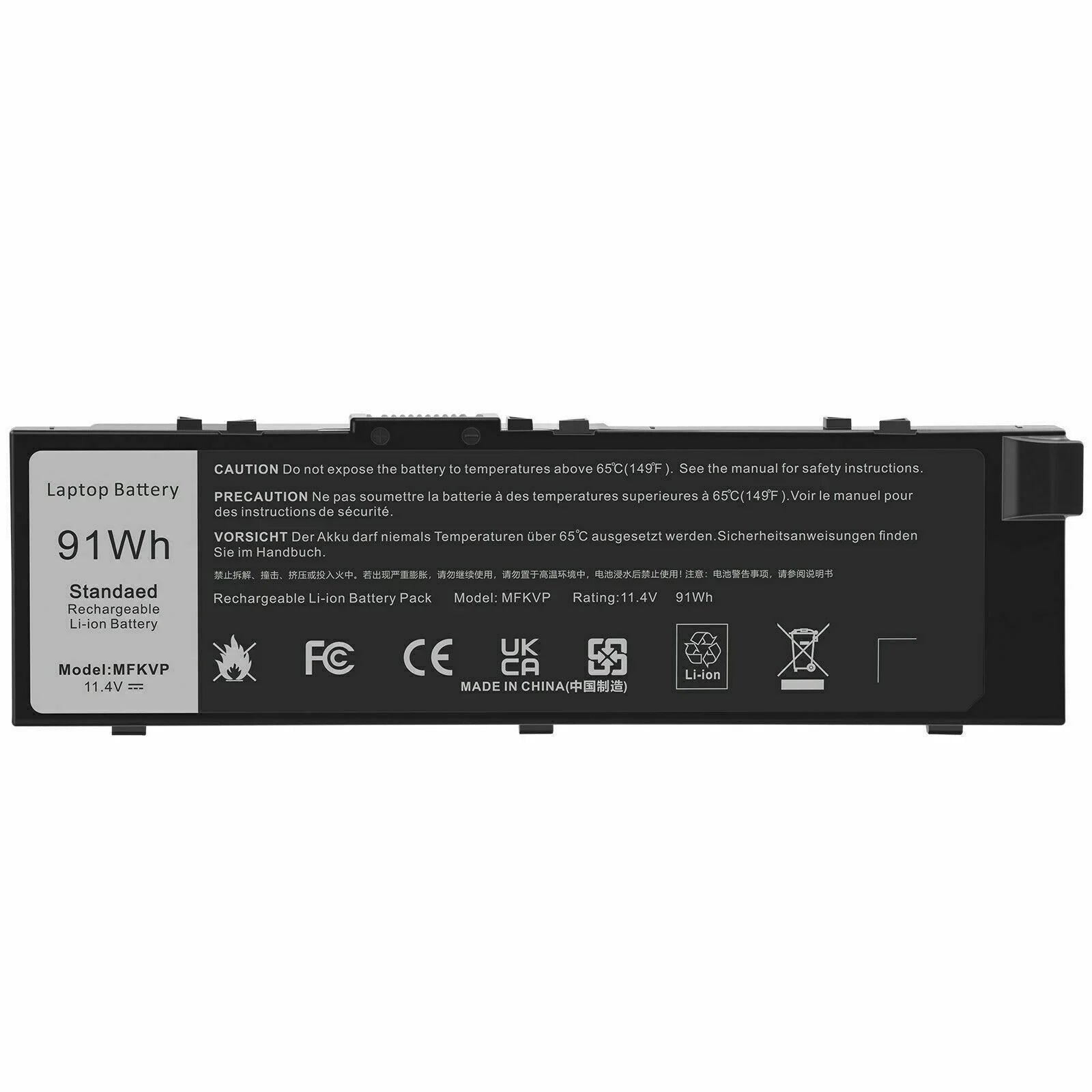 MFKVP GR5D3 Battery For Dell Precision 15 7510 7520 17 7710 7720 M7510 M7710 USize