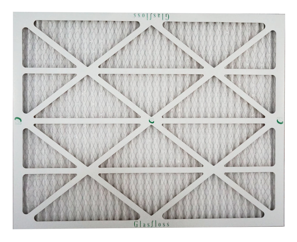 Glasfloss Air Filter 24x28x2 - 2" MERV 10 - (Pack of 4) - Pleated AC or HVAC Air Filter - Furnace Air Filter - Home or Office - Made In The USizeA.