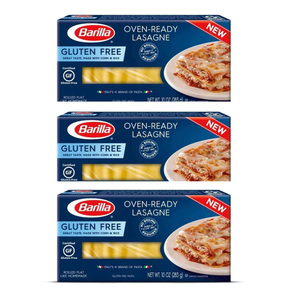 Barilla Gluten Free Lasagna Noodles - 3 Pack