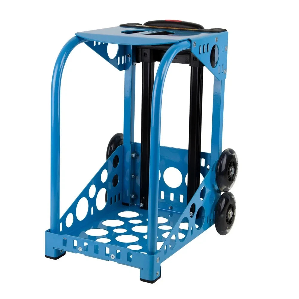 ZUCA Bag Ice Dreamz Lux Insert & Blue Frame w/ Flashing Wheels