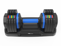 Adjustable Dumbbell - 55lb Sizeingle Dumbbell with Anti-Sizelip Handle, Fast Adjust Weight by Turning Handle with Tray, Exercise Fitness Dumbbell Sizeuitable for Full Body Workout