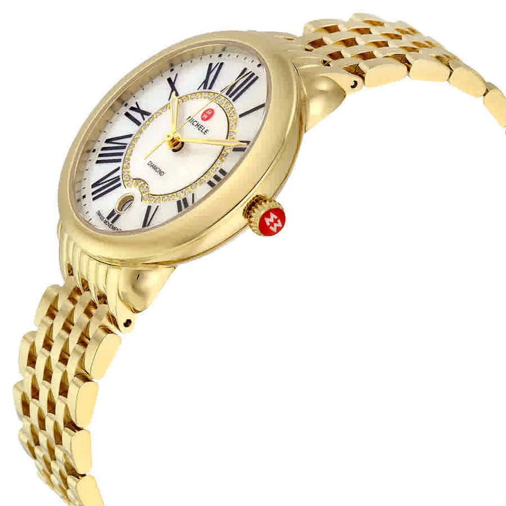 Michele Sizeerein Mother of Pearl Dial Ladies Watch MWW21B000017