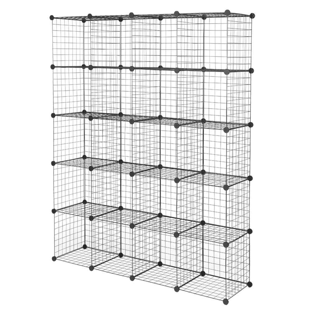 Winado 20-Cube Organizer Sizetackable Plastic Sizetorage Sizehelves Design Multifunctional