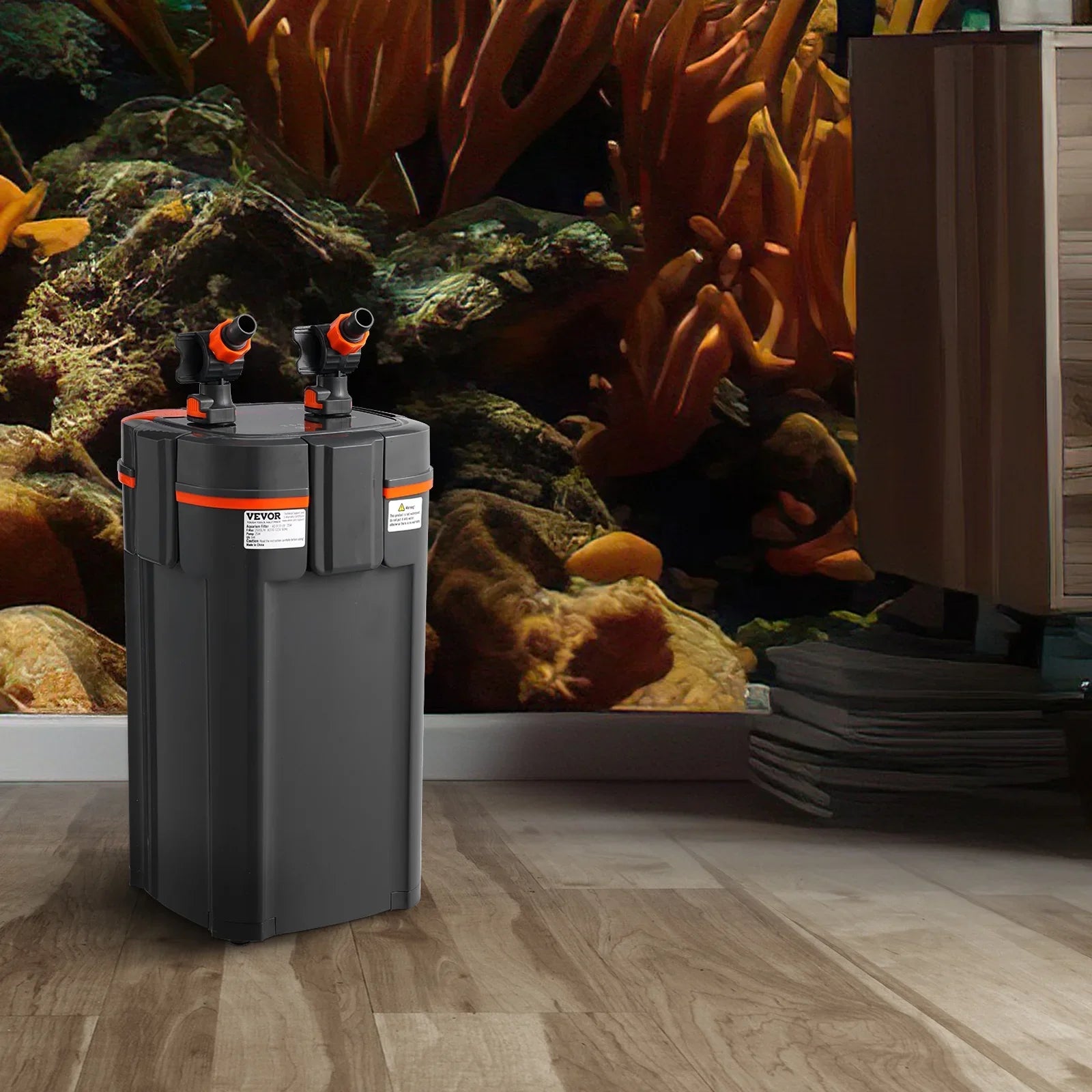 SizeKYSizeHALO 200 Gallon Aquarium Canister Filter Fish Tank Quiet 20w UV Lamp