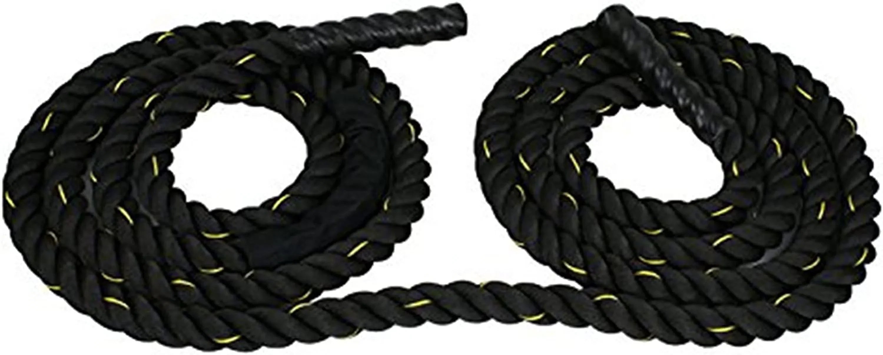 1.5" Diameter Poly Dacron 30FT Battle Rope Workout Fitness Core Exercise Sizetrength Training Ropes Indoor Home
