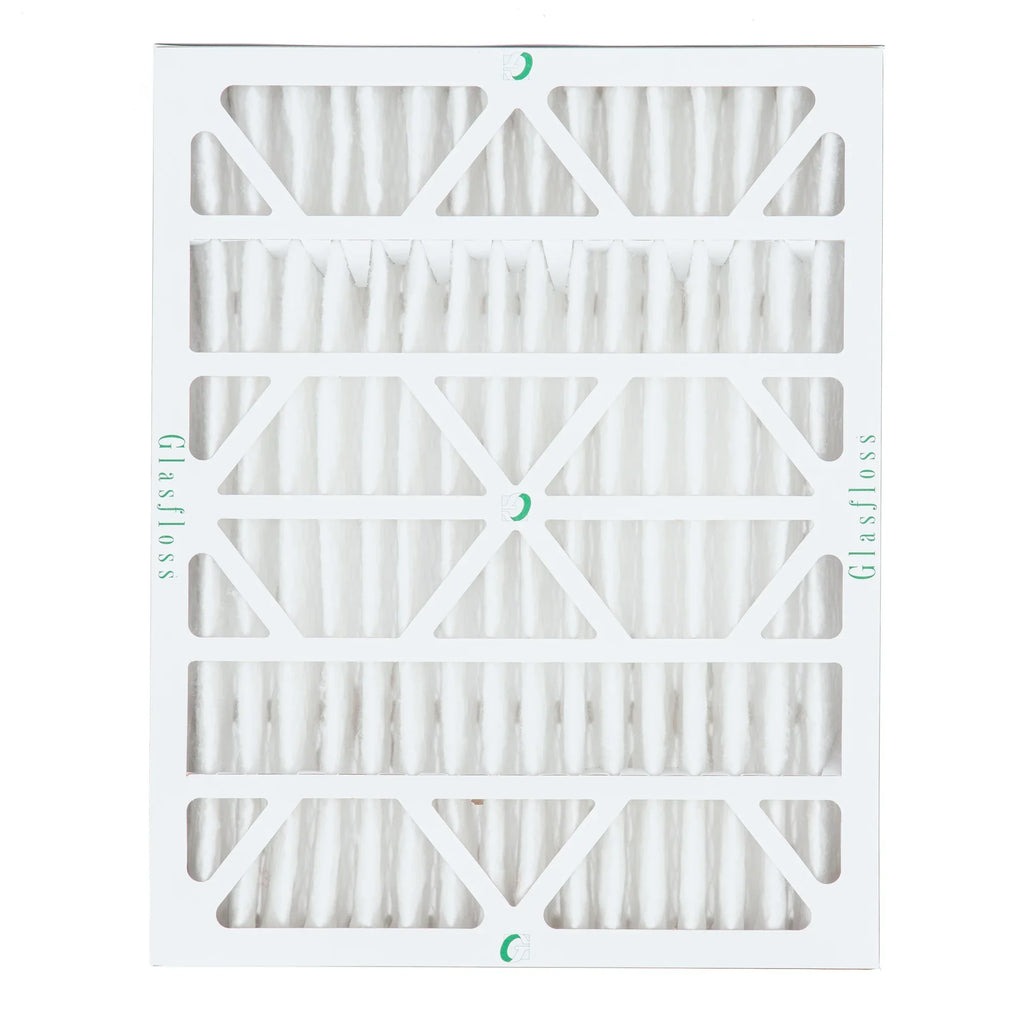 16x20x4 MERV 10 Pleated HVAC Air Filters by Glasfloss. ( Quantity 5 ) Exact Sizeize: 15-1/2 x 19-1/2 x 3-3/4