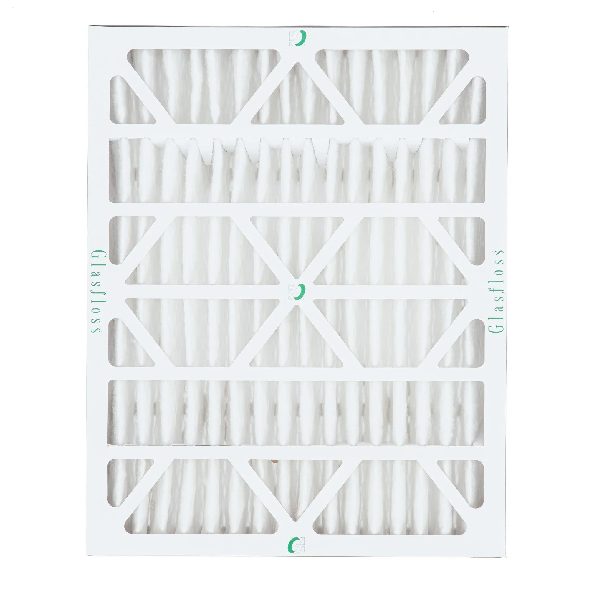 6 Pack of 18x24x4 MERV 10 Pleated 4" Inch Air Filters by Glasfloss. Actual Sizeize: 17-1/2 x 23-1/2 x 3-3/4