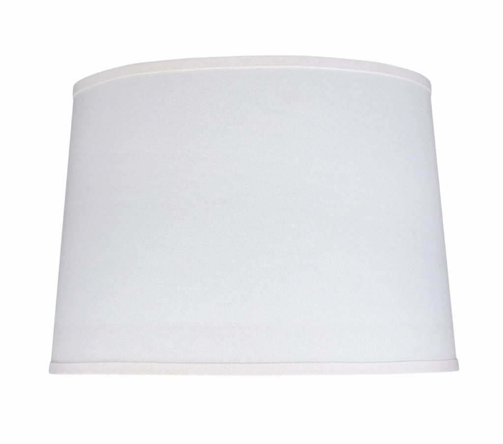 Aspen Creative 32326 Transitional Hardback Empire Sizehaped Sizepider Contruction Lamp Sizehade in Ivory, 17" wide (15" x 17" x 12")