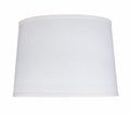Aspen Creative 32326 Transitional Hardback Empire Sizehaped Sizepider Contruction Lamp Sizehade in Ivory, 17" wide (15" x 17" x 12")