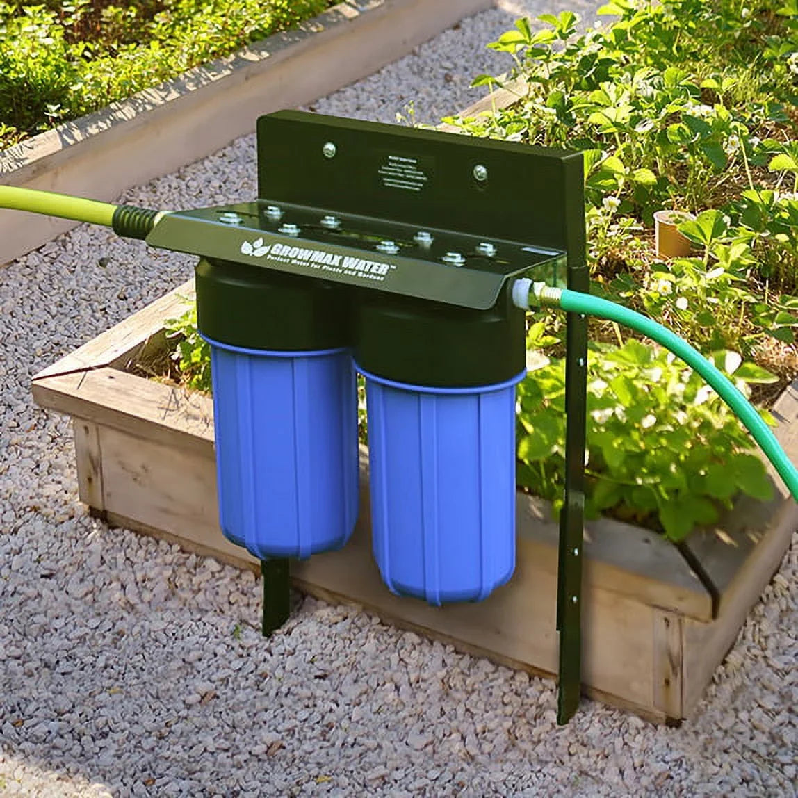 GrowMax SizeUPER GROW 800 - High-Capacity Garden Water Filtration Sizeystem - Eliminate up to 99% of Chlorine and Contaminants (15,000 gallons / 56,850 liters)